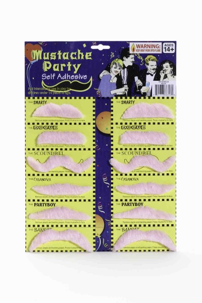 Pink Moustache Set - Accessory