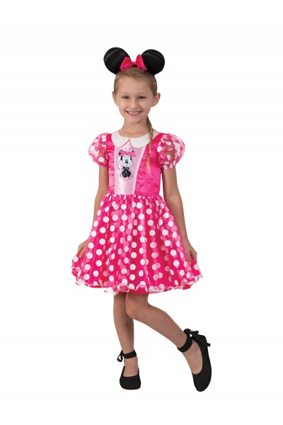 Minnie Mouse Pink Deluxe Child Costume