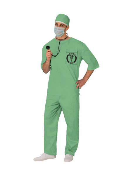 Adult Doctor Costume Careers Theme