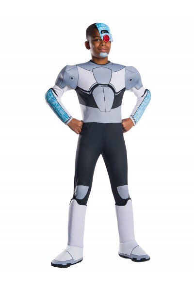 Kids Cyborg Deluxe Costume DC Comics