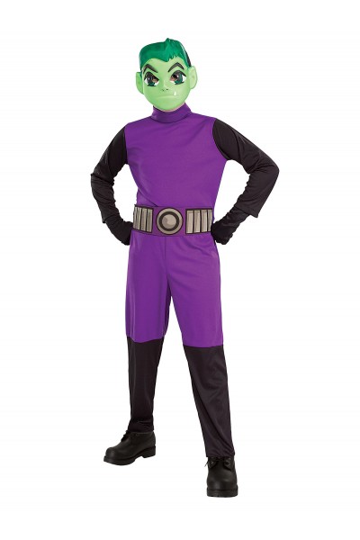 Beast Boy Justice League Classic Child Costume