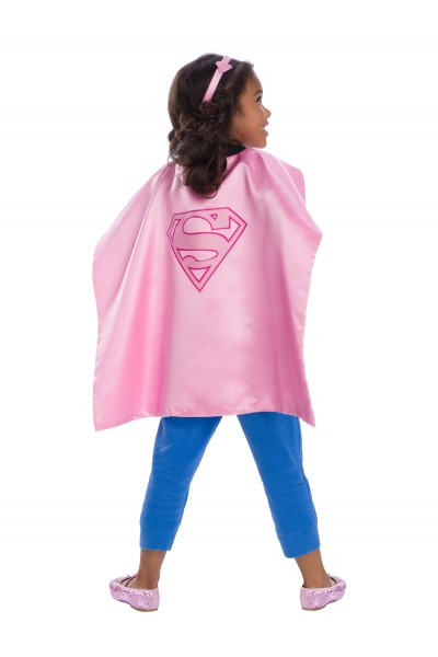 Girls Supergirl Cape Set DC Comics