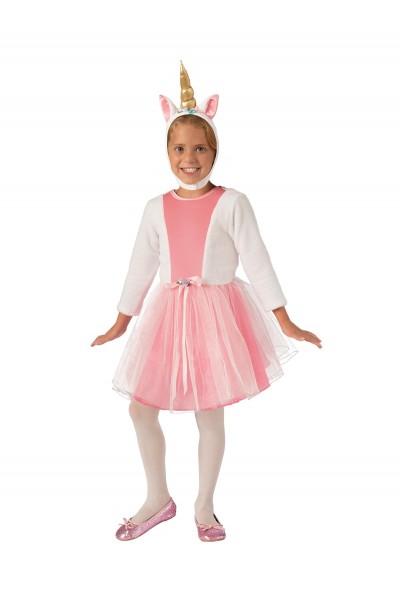Pink Unicorn Mythical Princess Child Costume