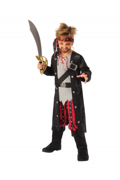 Swashbuckling Pirate Boy Child Costume