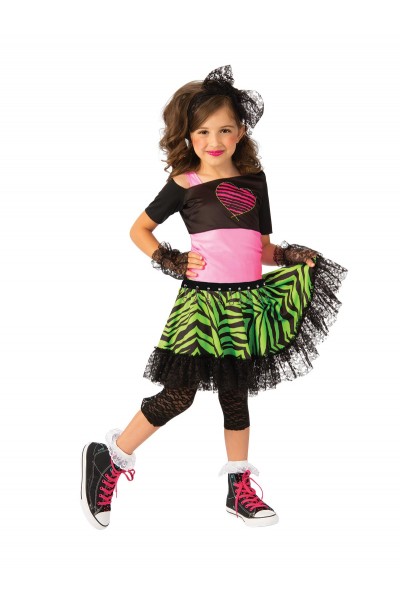 1980's Material Girl Child Costume