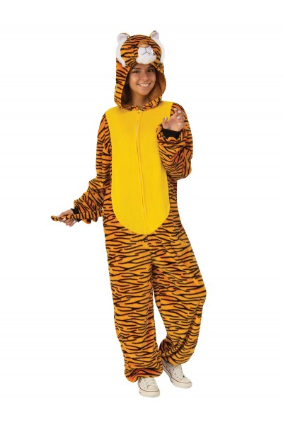 Tiger Animals Furry Onesie Adult Costume