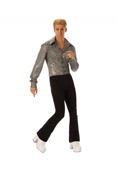 Adult Disco Boogie Man 1970s Costume