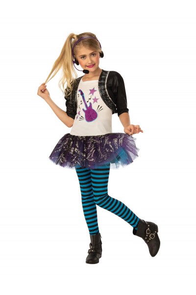 Rock Starlet 1980s Child Costume