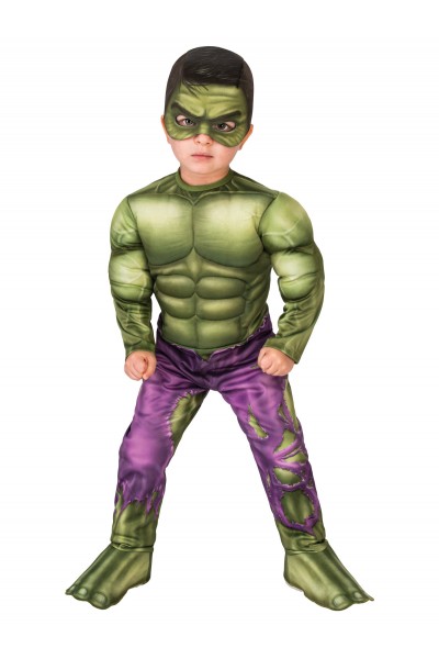 Hulk Deluxe Kids Muscle Costume