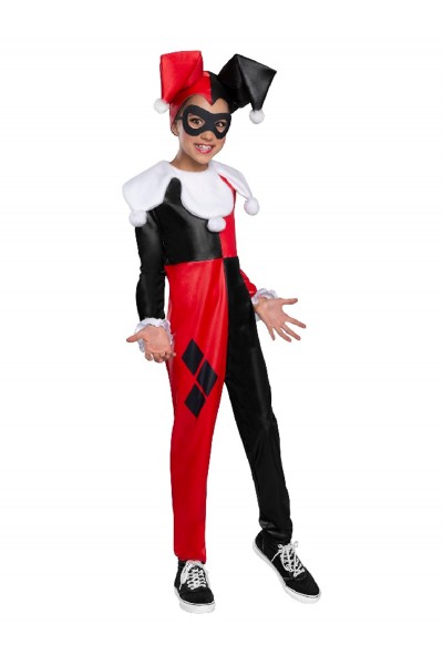 Harley Quinn Girls Costume