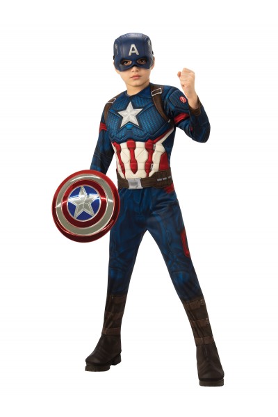 Premium Captain America Boys Costume