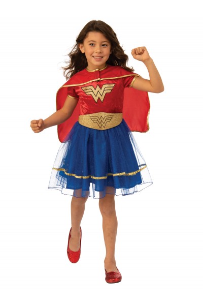 Wonder Woman Deluxe Girl's Costume