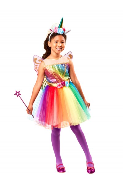 Unicorn Rainbow Tutu Child Costume Mythical Unicorn Rainbow Tutu Child Costume Mythical