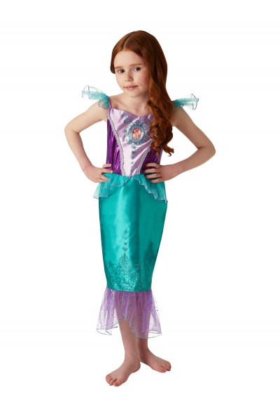 Ariel Gem Princess Mermaid Girls Costume