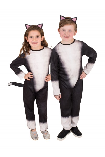 Kids Unisex Cat Animal Costume
