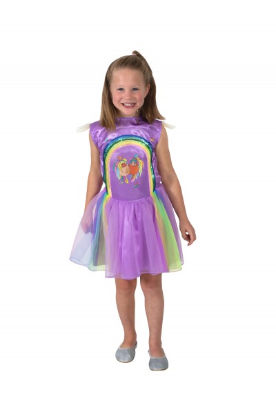 Gumnut Rainbow Dress for Kids