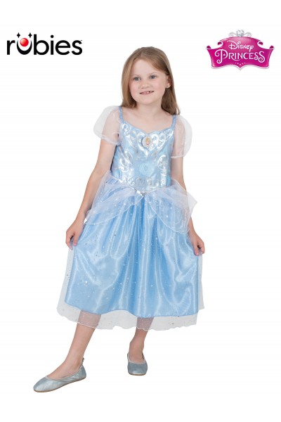 Deluxe Cinderella Sparkle Costume Kids