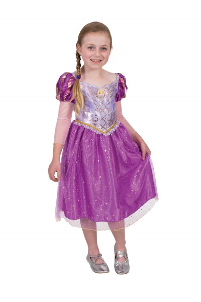 Rapunzel Sparkle Deluxe Child Costume Tangled
