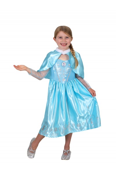 Elsa Winter Cloak Costume for Kids