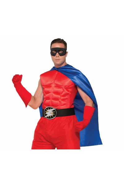 Blue Hero Superheroes and Villains Cape for Adult - Accessory