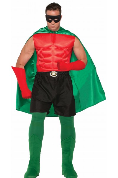 Green Hero Adult Cape