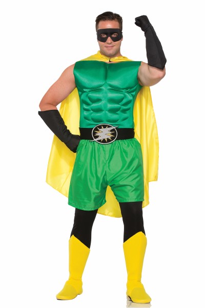 Green Hero Adult Muscle Chest