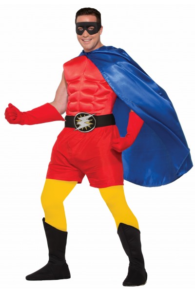 Red Hero Superheroes & Villains Boxer Shorts Adult - Accessory