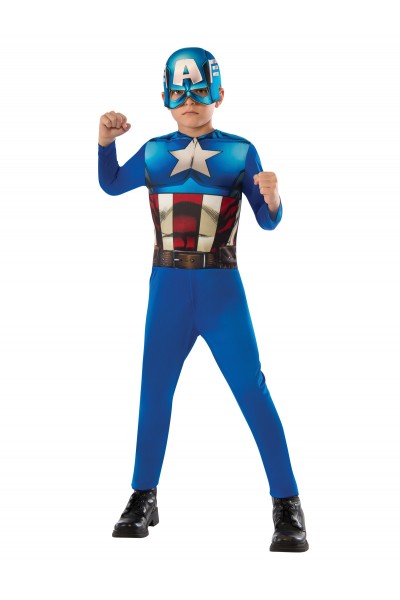 Classic Captain America Costume for Boys