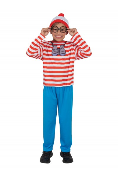 Where's Wally Child Costume Books & Stories