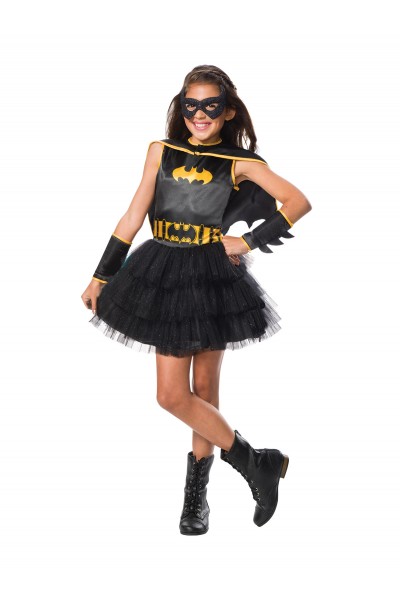 Kids Batgirl Tutu Dress