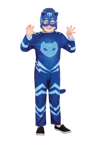 Kids Glow Catboy Costume PJ Masks
