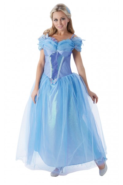 Adult Deluxe Cinderella Live Action Costume