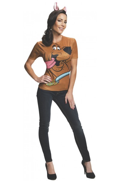 Scooby Costume Adult Top Scooby Doo