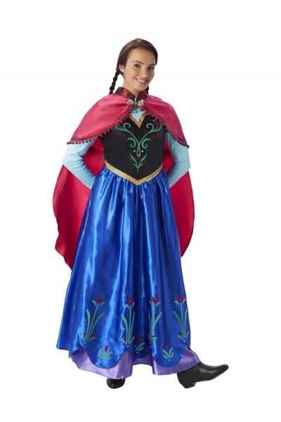 Adult Deluxe Anna Frozen Movie Costume