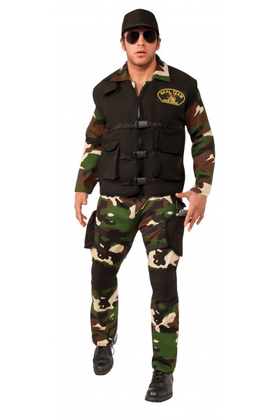 Seal Team 3 Deluxe Adult Costume Careers