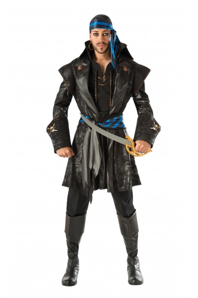 Adult Captain Black Heart Pirate Costume
