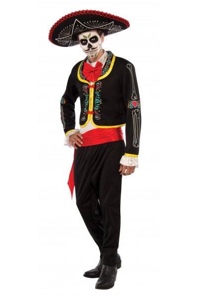 Adult Senor Day of the Dead Costume