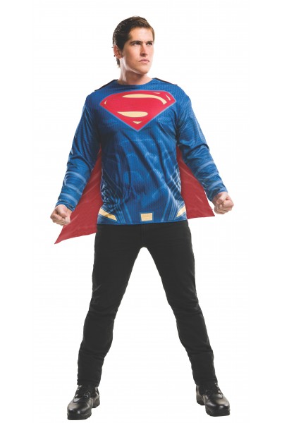 Superman Dawn Of Justice Costume Adult Top