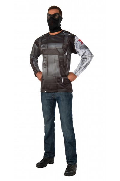 Winter Soldier Captain America Costume Adult Top