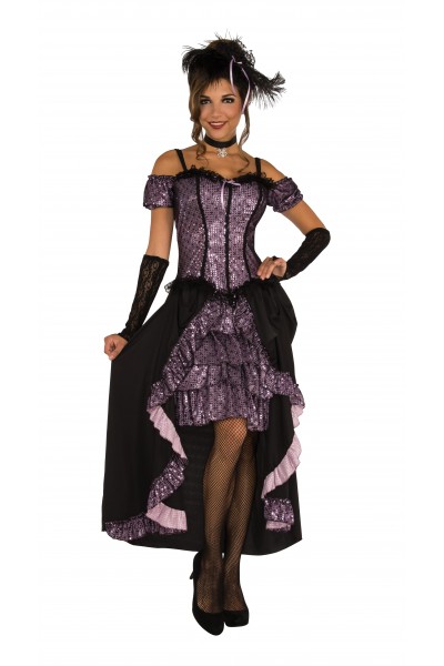 Adult Western Dance Hall Mistress Outfit