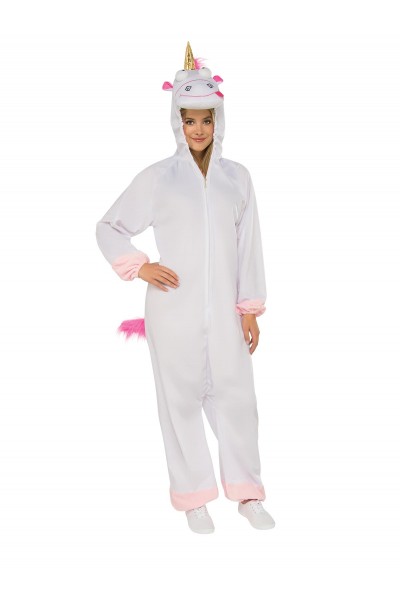 Adult Fluffy Unicorn Minions Suit
