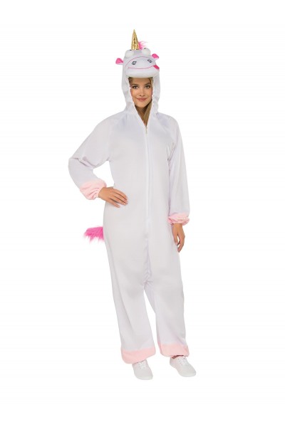 Fluffy Unicorn Minions Adult Costume