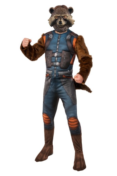 Rocket Raccoon Guardians of the Galaxy Deluxe Men's Adult Costume