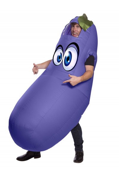 Inflatable Eggplant Costume Adult