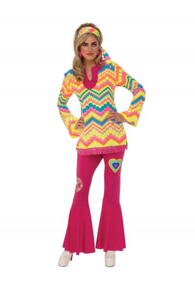 Mod Girl 1960s Adult Costume