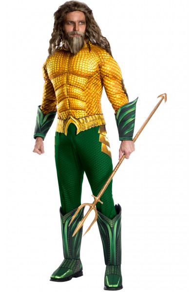 Adult Deluxe Aquaman Superhero Costume