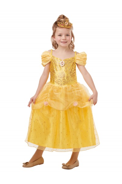 Belle The Beauty and The Beast Glitter and Sparkle Child Costume