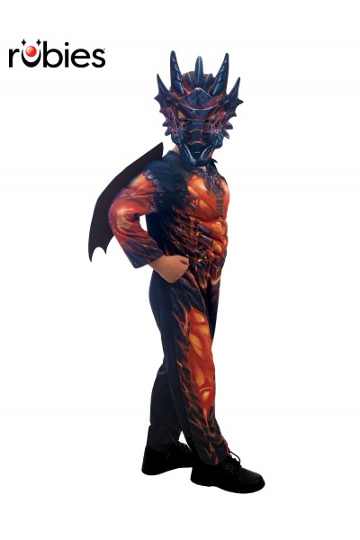 Orange Dragon Child Costume