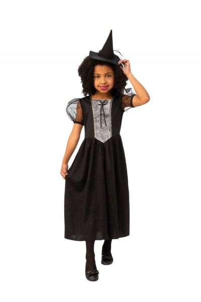 Black Witch Girl's Costume