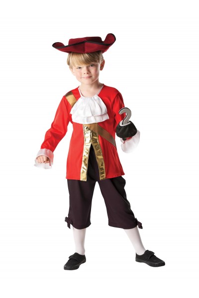 Kids Deluxe Captain Hook Pirate Costume